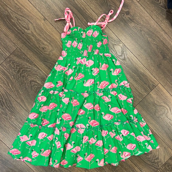 Sweet Honey Flamingo Maxi Dress - Picture 1 of 7